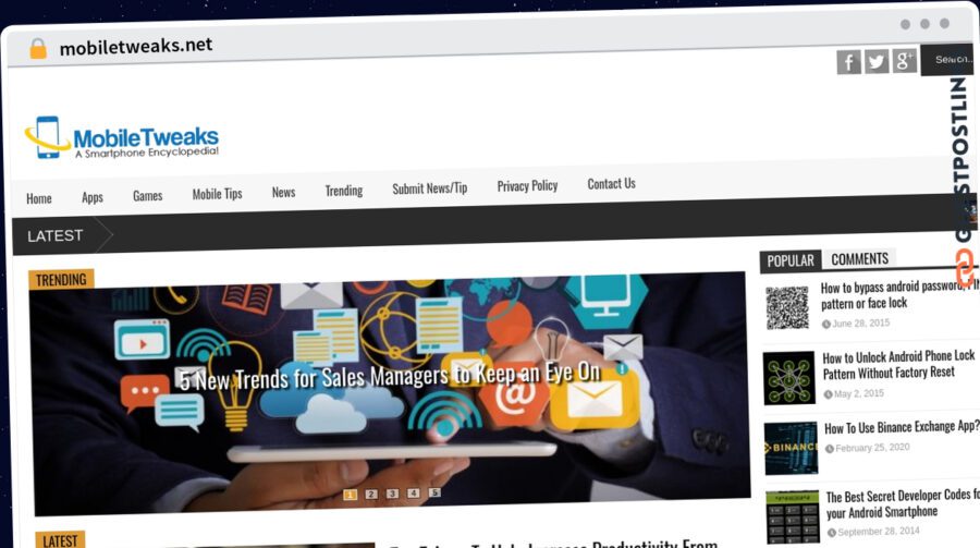 Publish Guest Post on mobiletweaks.net