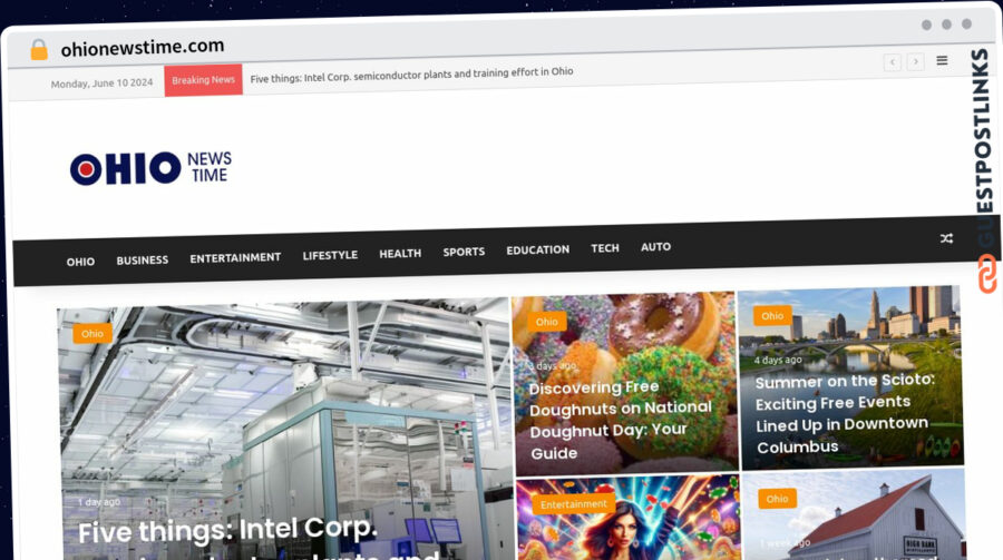 Publish Guest Post on ohionewstime.com