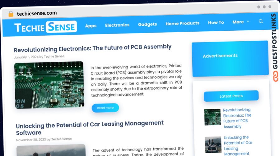 Publish Guest Post on techiesense.com