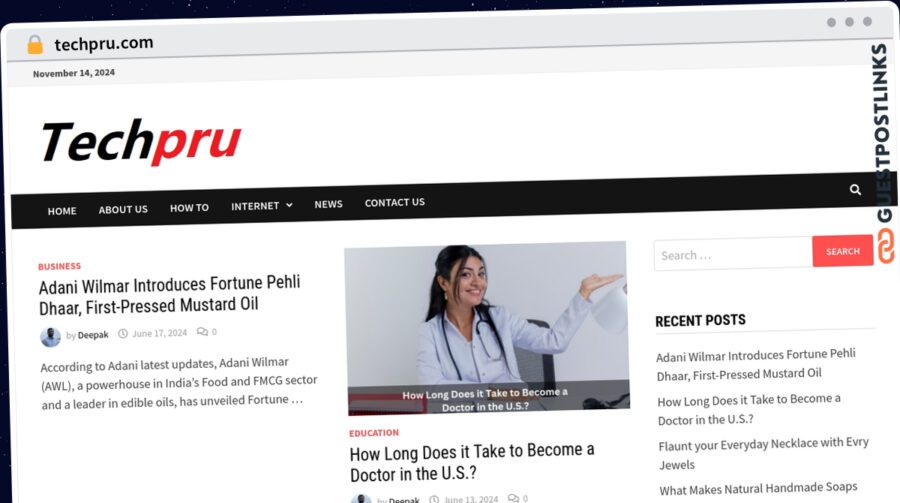 Publish Guest Post on techpru.com