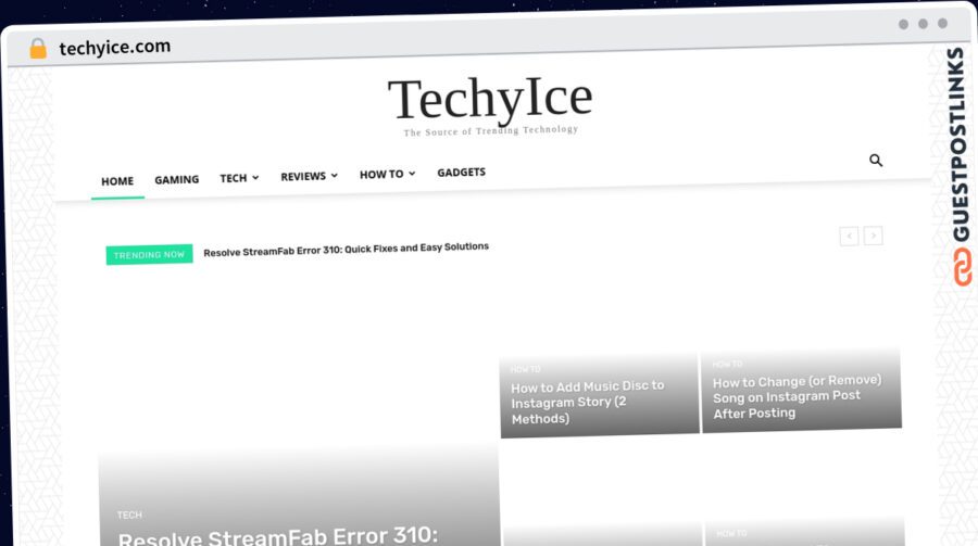 Publish Guest Post on techyice.com