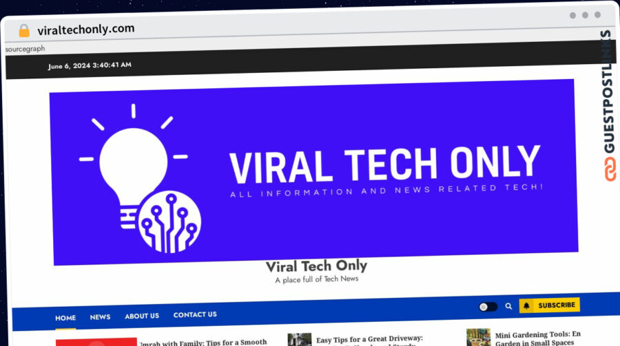 Publish Guest Post on viraltechonly.com