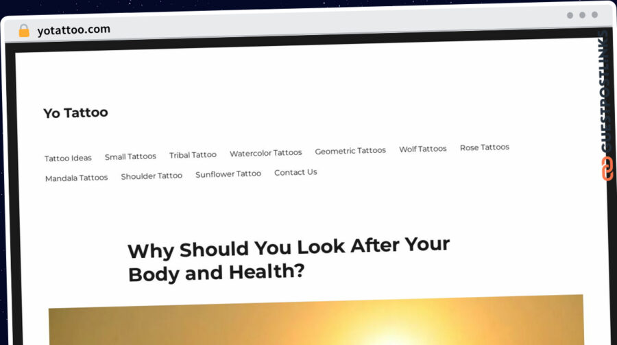 Publish Guest Post on yotattoo.com