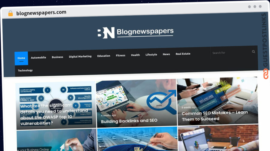 Publish Guest Post on blognewspapers.com
