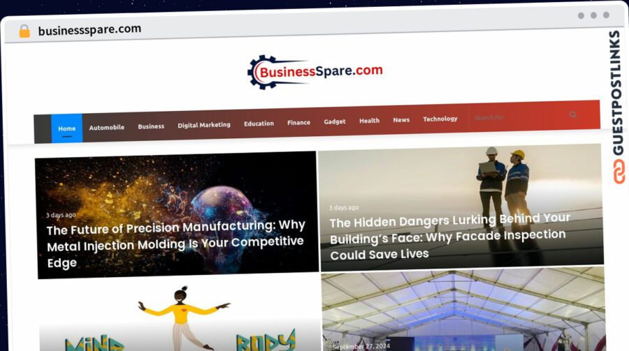 Publish Guest Post on businessspare.com