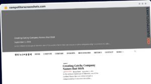 Publish Guest Post on competitorscreenshots.com