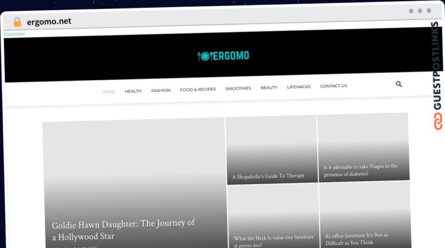 Publish Guest Post on ergomo.net