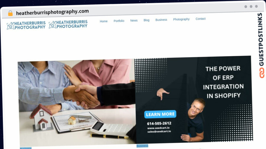 Publish Guest Post on heatherburrisphotography.com