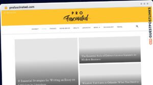 Publish Guest Post on profascinated.com