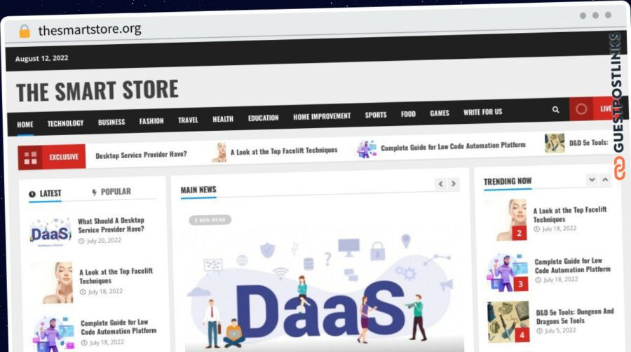 Publish Guest Post on thesmartstore.org