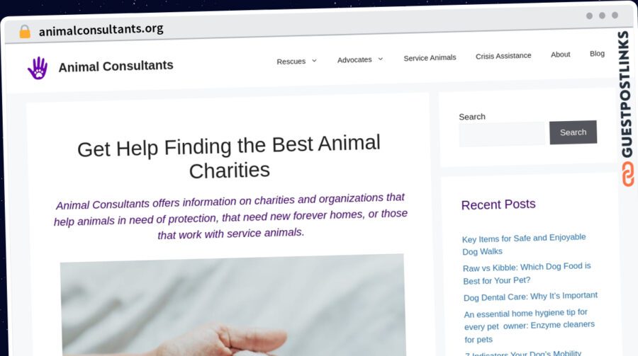 Publish Guest Post on animalconsultants.org