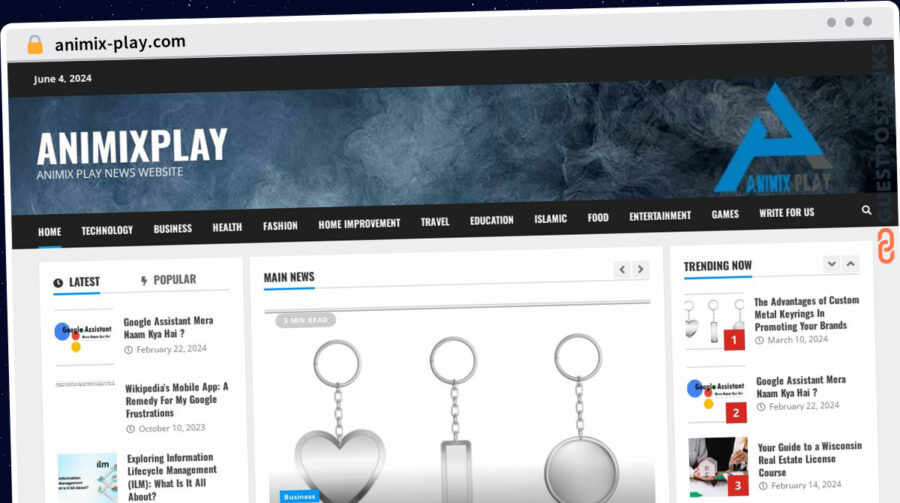 Publish Guest Post on animix-play.com