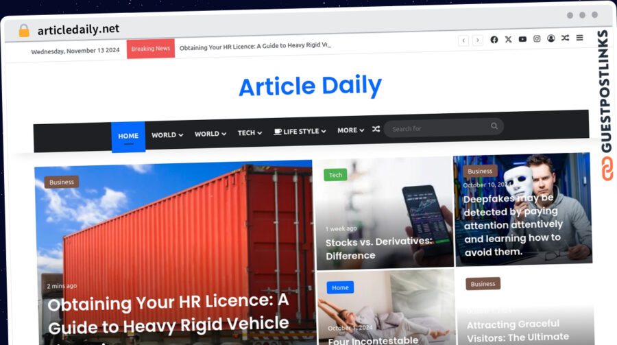 Publish Guest Post on articledaily.net