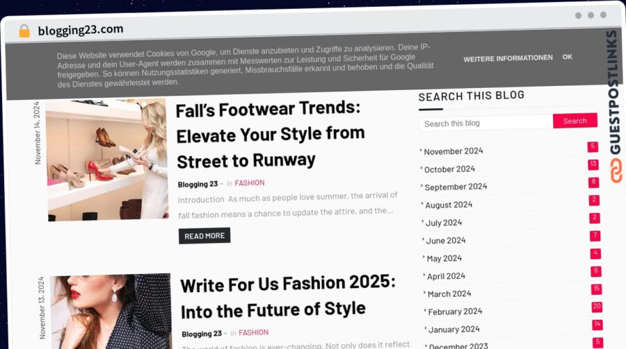 Publish Guest Post on blogging23.com
