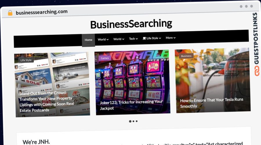 Publish Guest Post on businesssearching.com