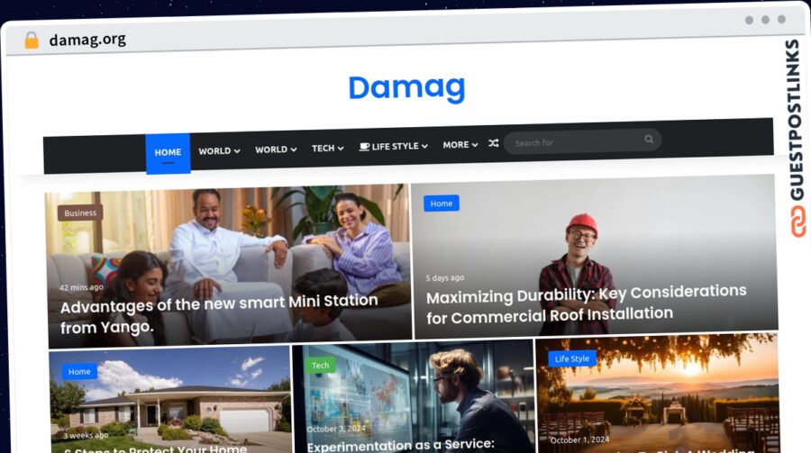 Publish Guest Post on damag.org