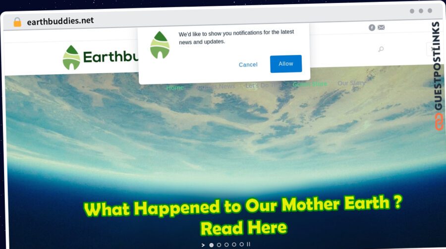 Publish Guest Post on earthbuddies.net