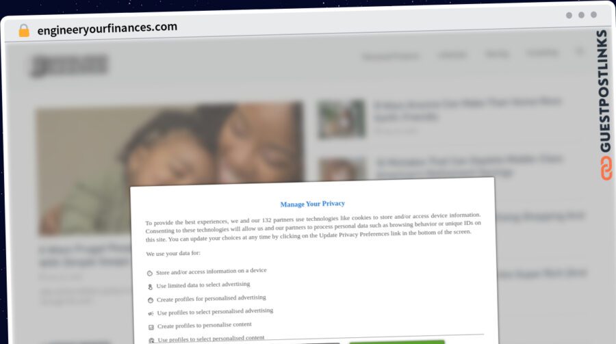 Publish Guest Post on engineeryourfinances.com