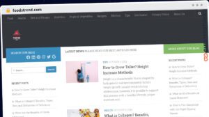 Publish Guest Post on foodstrend.com