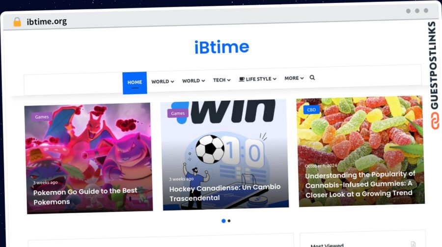 Publish Guest Post on ibtime.org