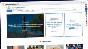 Publish Guest Post on savingadvice.com
