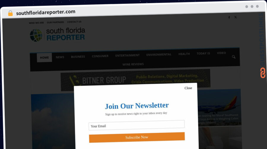 Publish Guest Post on southfloridareporter.com