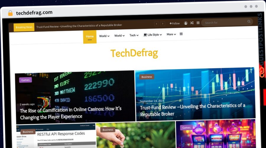 Publish Guest Post on techdefrag.com