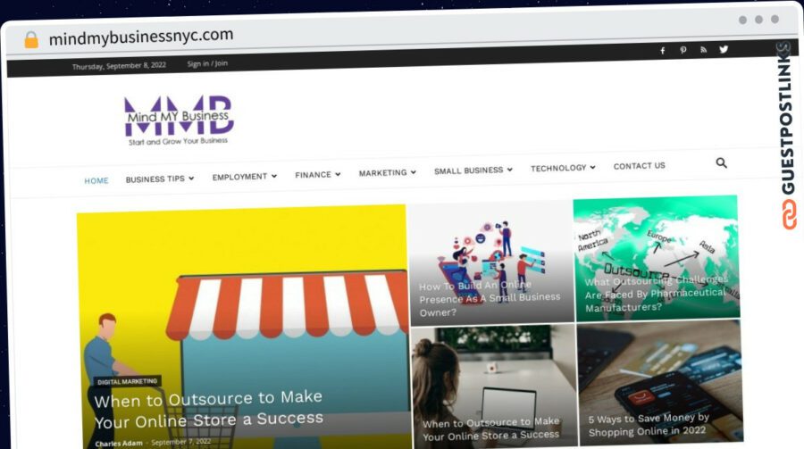 Publish Guest Post on mindmybusinessnyc.com