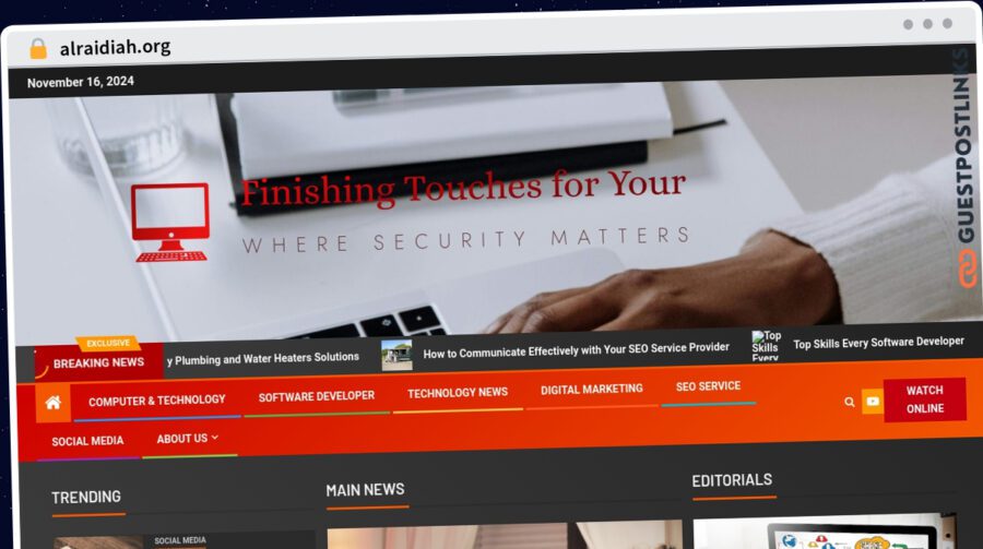 Publish Guest Post on alraidiah.org