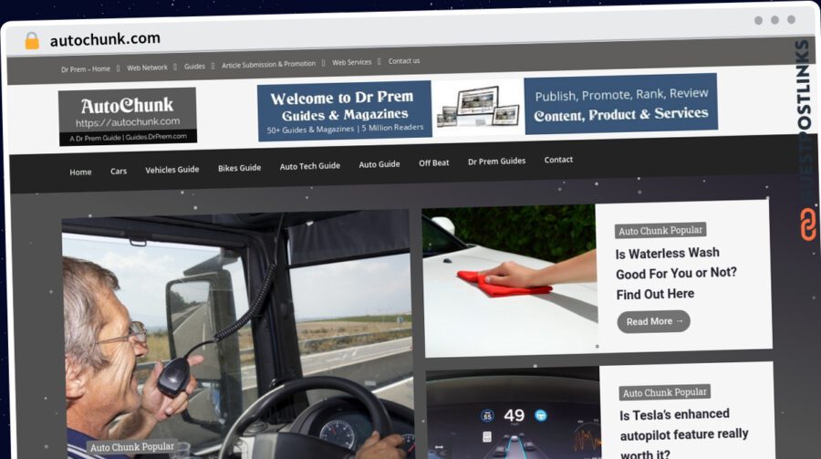 Publish Guest Post on autochunk.com