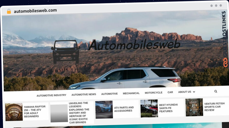 Publish Guest Post on automobilesweb.com