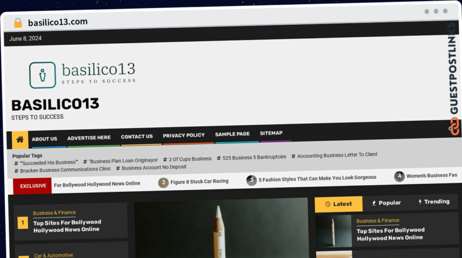 Publish Guest Post on basilico13.com