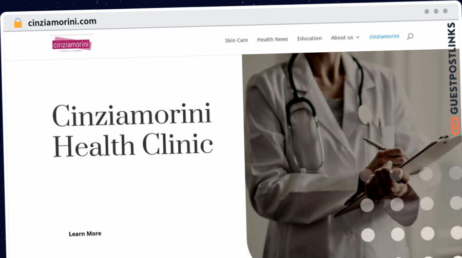 Publish Guest Post on cinziamorini.com