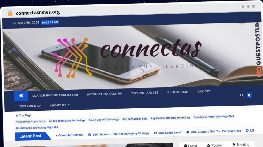 Publish Guest Post on connectasnews.org