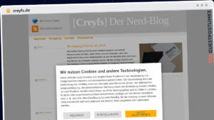 Publish Guest Post on creyfs.de