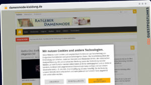 Publish Guest Post on damenmode-kleidung.de