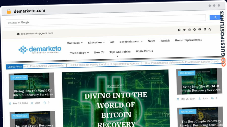 Publish Guest Post on demarketo.com