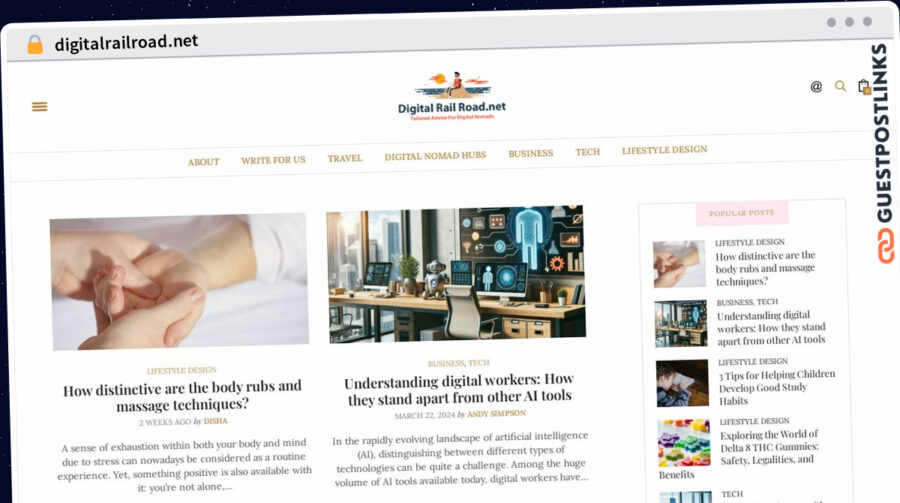 Publish Guest Post on digitalrailroad.net