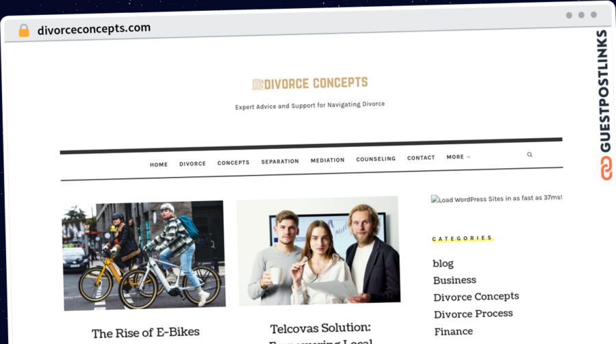 Publish Guest Post on divorceconcepts.com