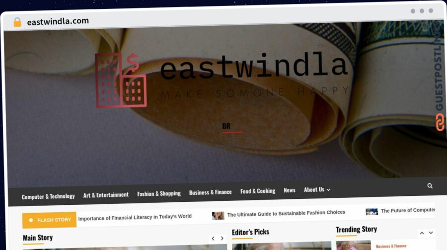 Publish Guest Post on eastwindla.com