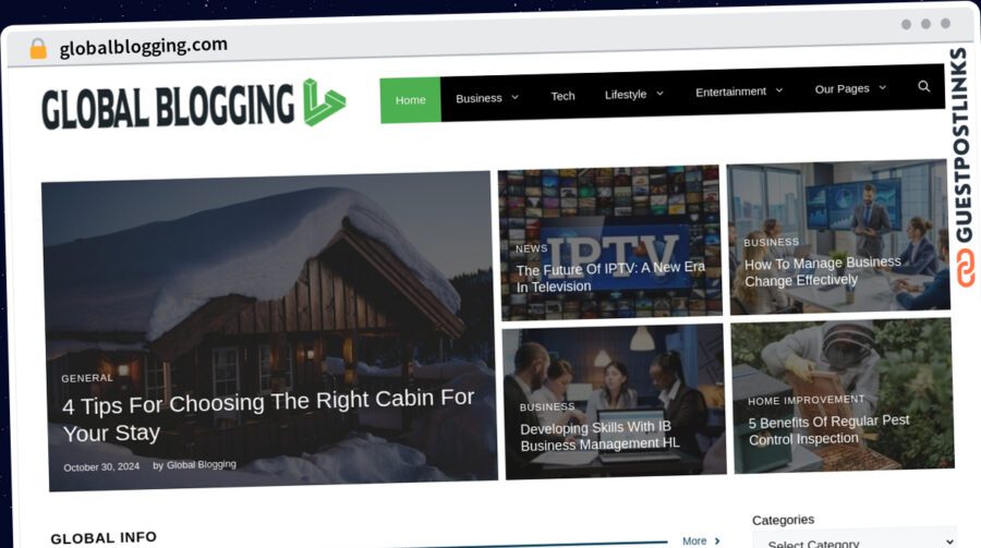 Publish Guest Post on globalblogging.com