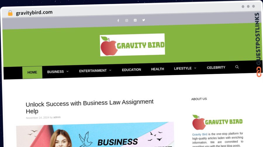 Publish Guest Post on gravitybird.com