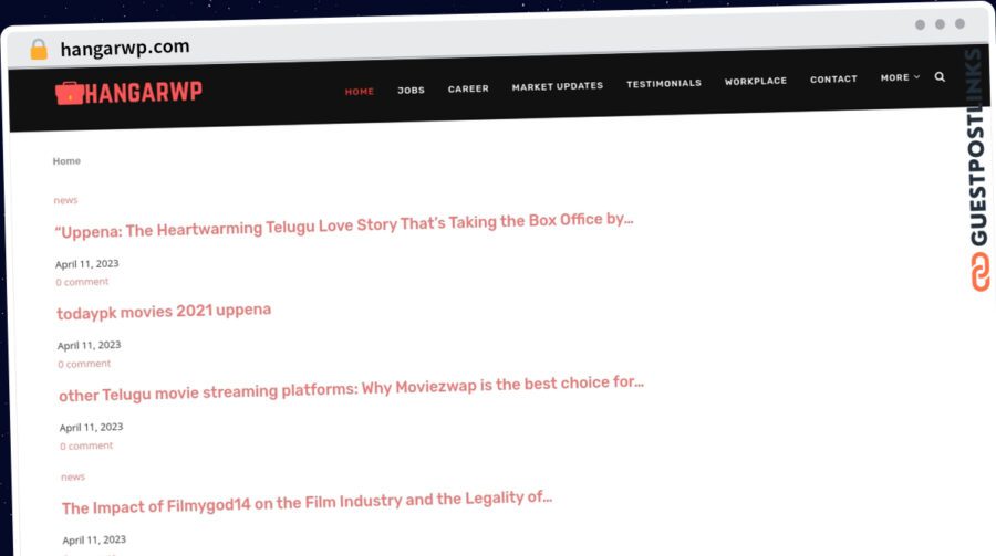 Publish Guest Post on hangarwp.com