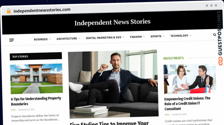 Publish Guest Post on independentnewsstories.com