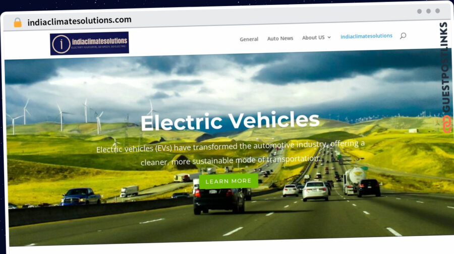 Publish Guest Post on indiaclimatesolutions.com