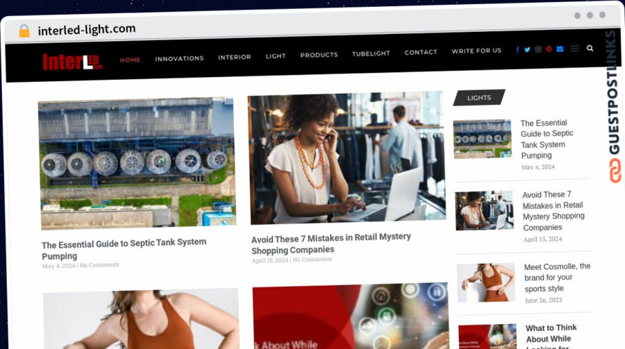 Publish Guest Post on interled-light.com