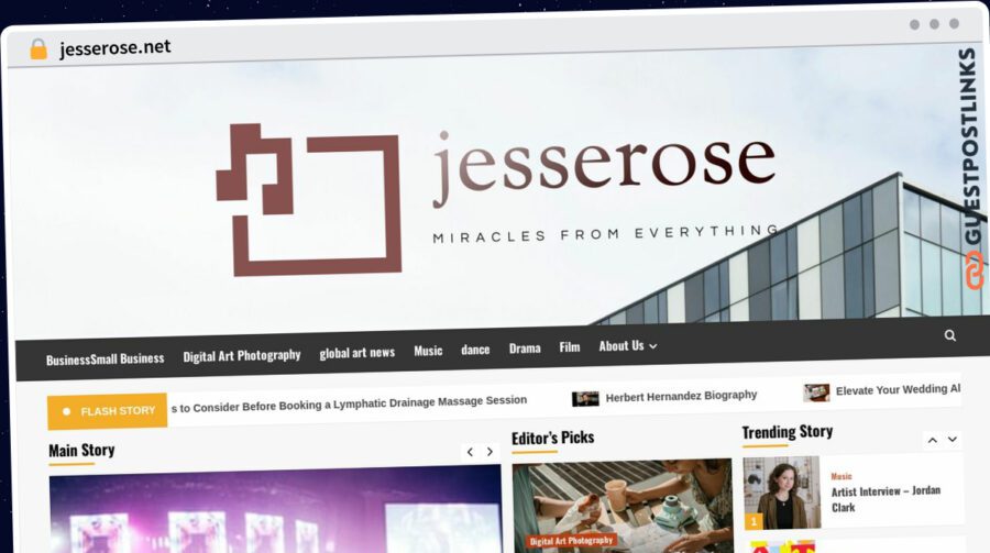 Publish Guest Post on jesserose.net