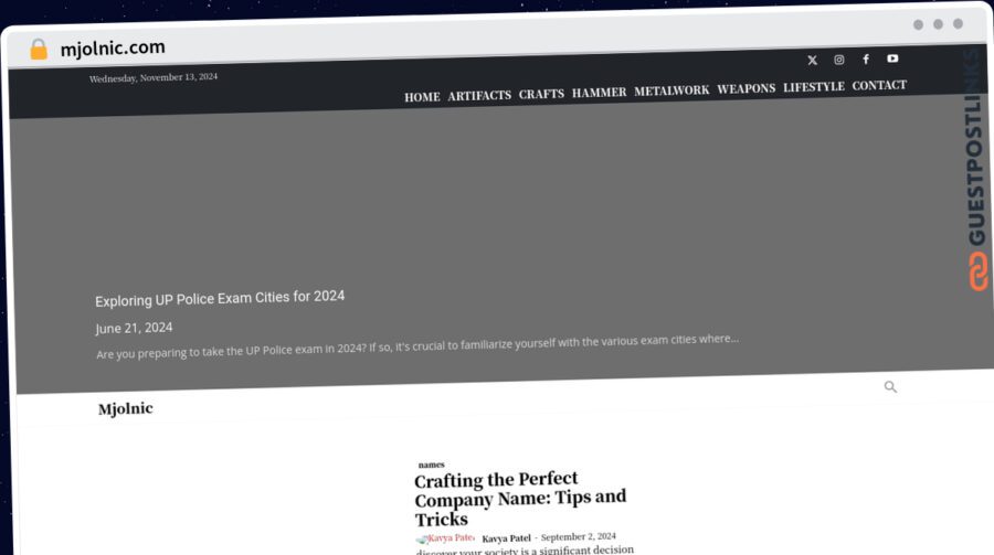 Publish Guest Post on mjolnic.com