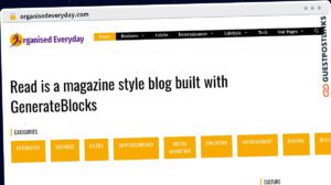 Publish Guest Post on organisedeveryday.com