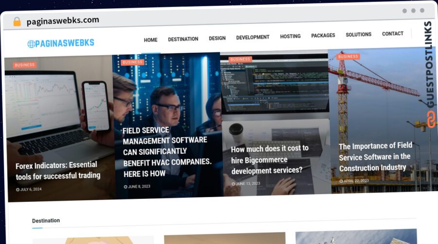 Publish Guest Post on paginaswebks.com